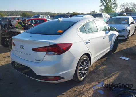 2020 Hyundai Elantra Limited from USA, damaged, VIN 5NPD84LF4LH515673